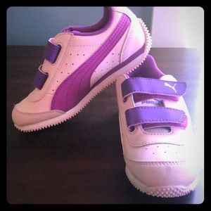 Puma toddler girls sneakers size 10.5